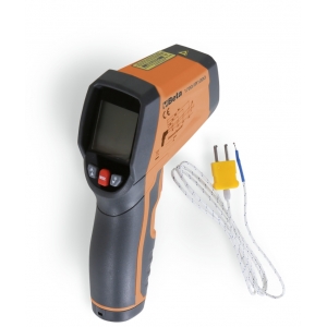 Termômetro digital de infravermelhos, com sistema de direcionamento laser duplo